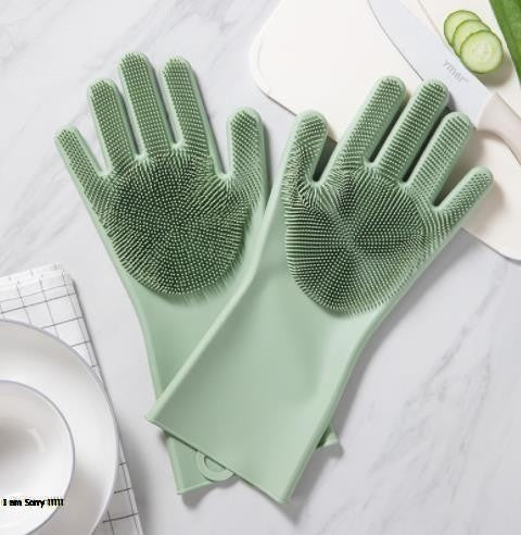 Dishwashing Cleaning Gloves Magic Silicone