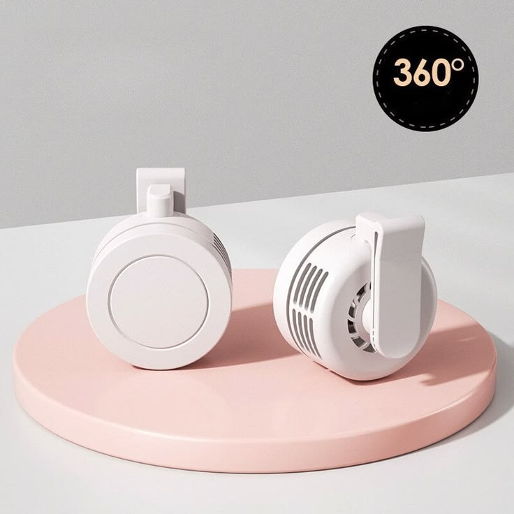 360° Portable Bladeless Clip Fan