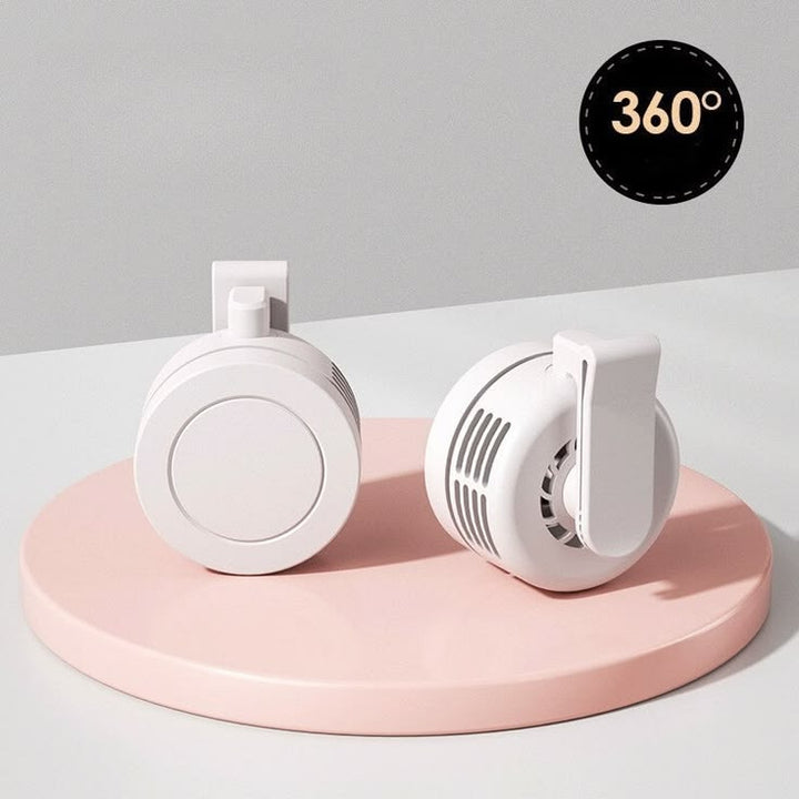 360° Portable Bladeless Clip Fan