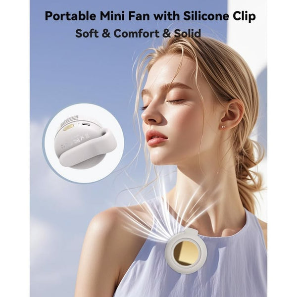 360° Portable Bladeless Clip Fan
