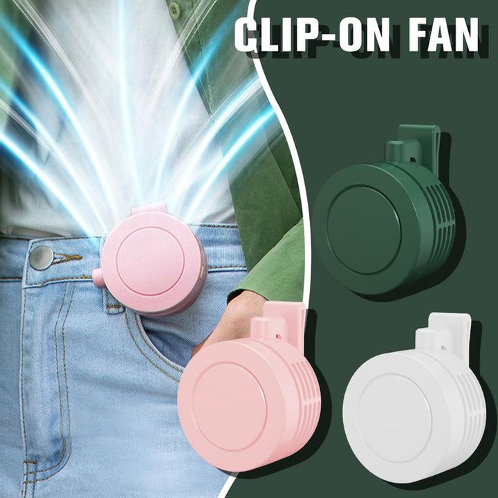 360° Portable Bladeless Clip Fan